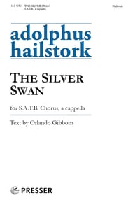 The Silver Swan SATB choral sheet music cover